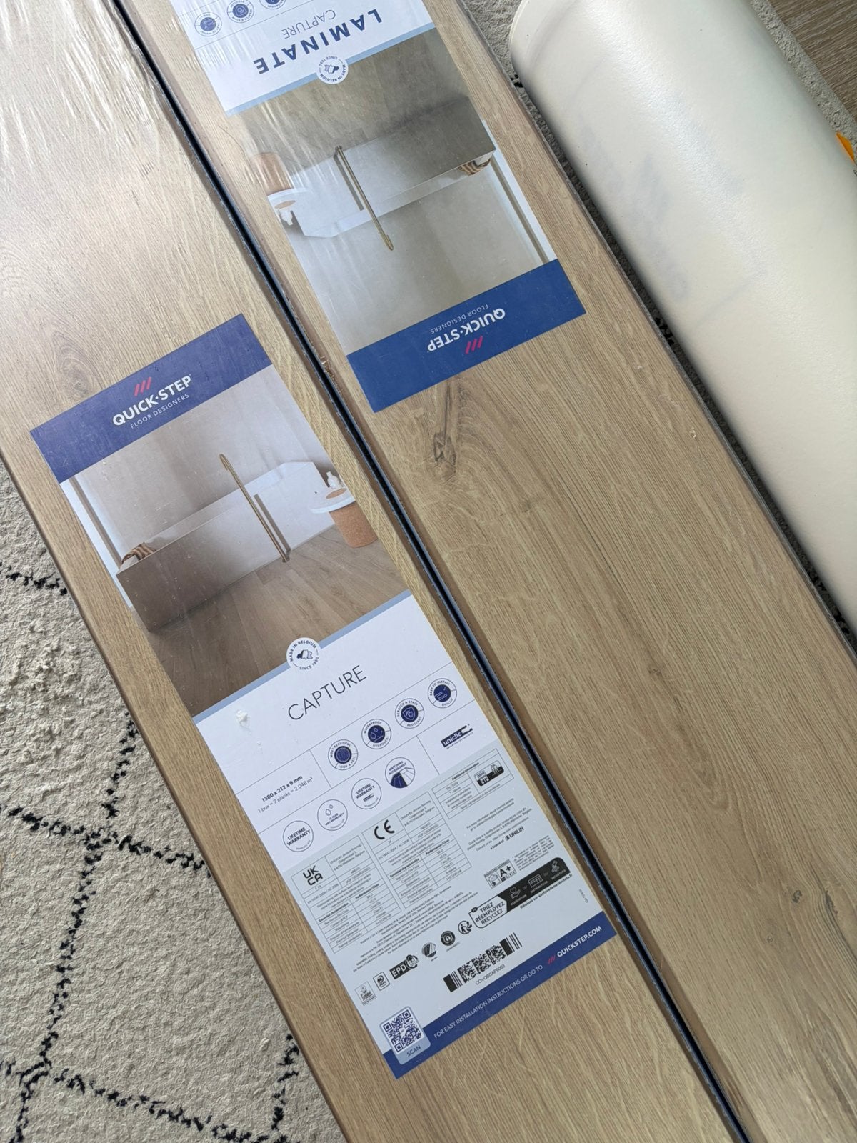 Quick Step Capture SIG 4763, Ophalen, 50 tot 150 cm, Nieuw, Minder dan 5 m²