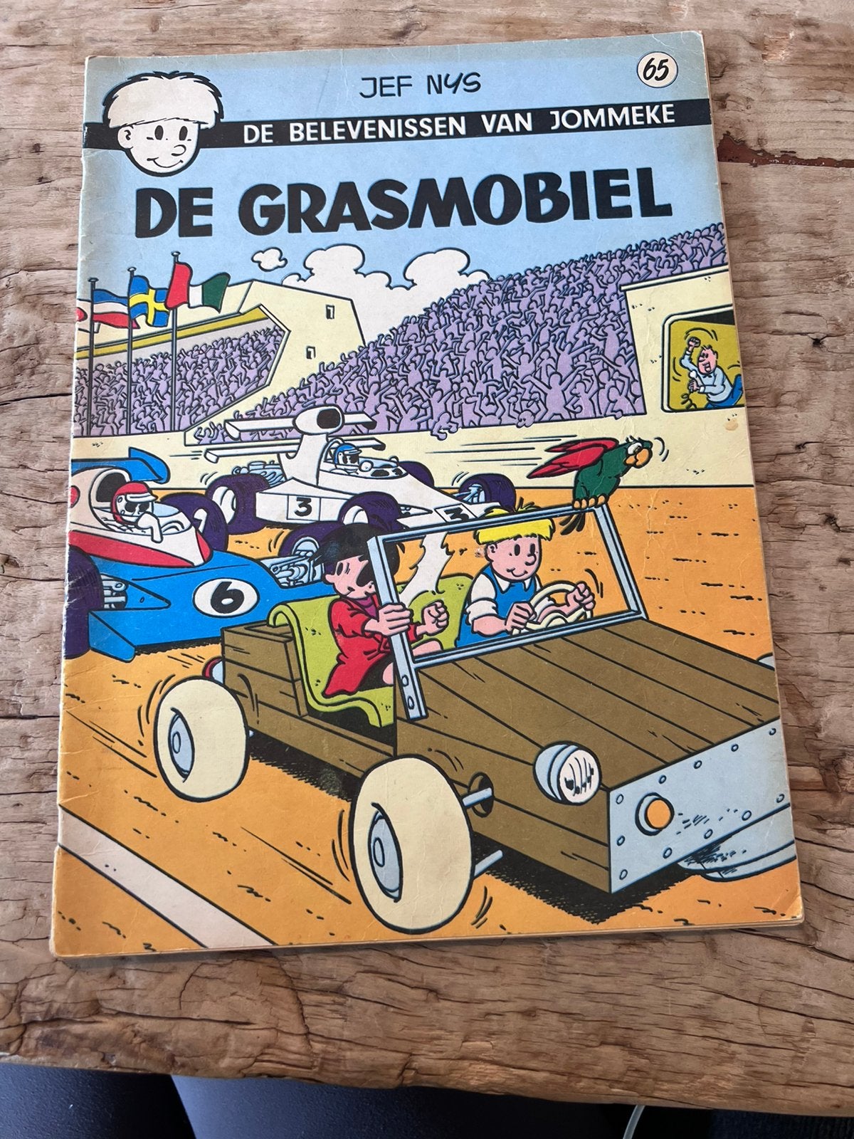 De belevenissen van Jommeke: De grasmobiel, Boeken, Eén stripboek, Ophalen of Verzenden, Gelezen