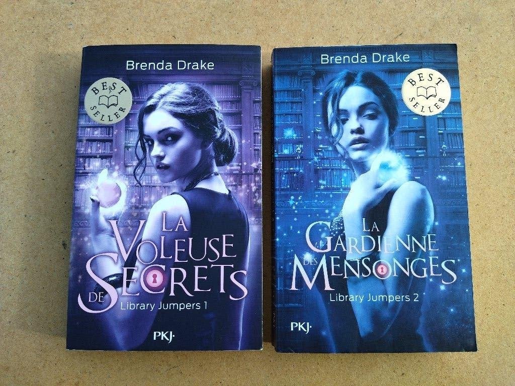 Library Jumpers - tomes 1 & 2, Livres, Fantastique, Enlèvement ou Envoi, Comme neuf, Brenda Drake