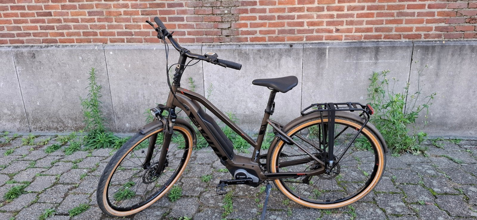 Vélo électrique Scott à faible kilométrage, Vélos & Vélomoteurs, Enlèvement, 50 km par batterie ou plus, Autres marques
