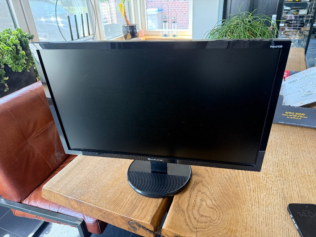 24 Inch Full HD Monitor – Werkt Perfect!, Informatique & Logiciels, Moniteurs, HD, Packard Bell, Enlèvement ou Envoi, 5 ms ou plus
