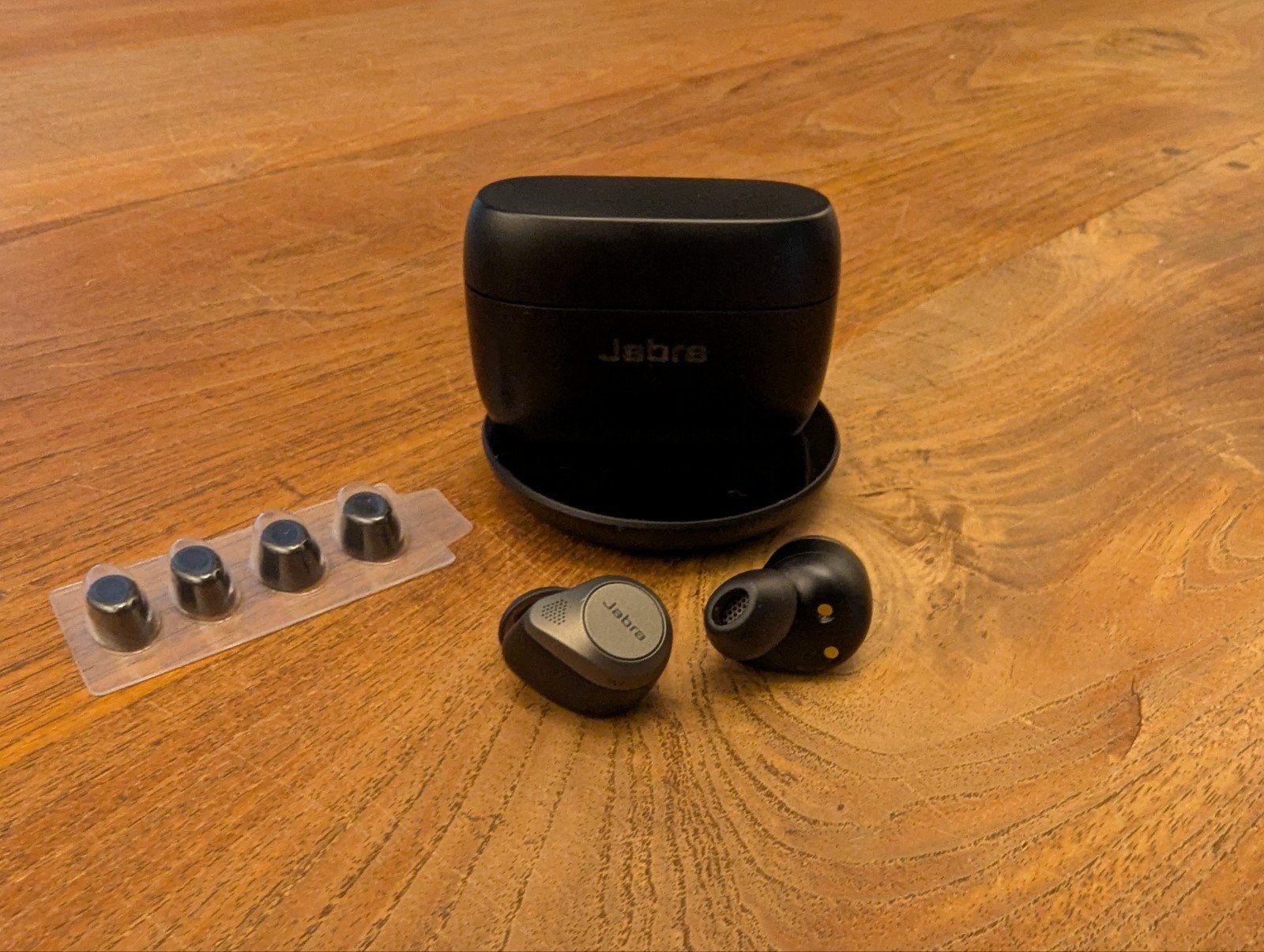 Jabra Elite 85t Active noise cancelling earbuds, Telecommunicatie, Bluetooth, Zwart, Ophalen of Verzenden, Zo goed als nieuw