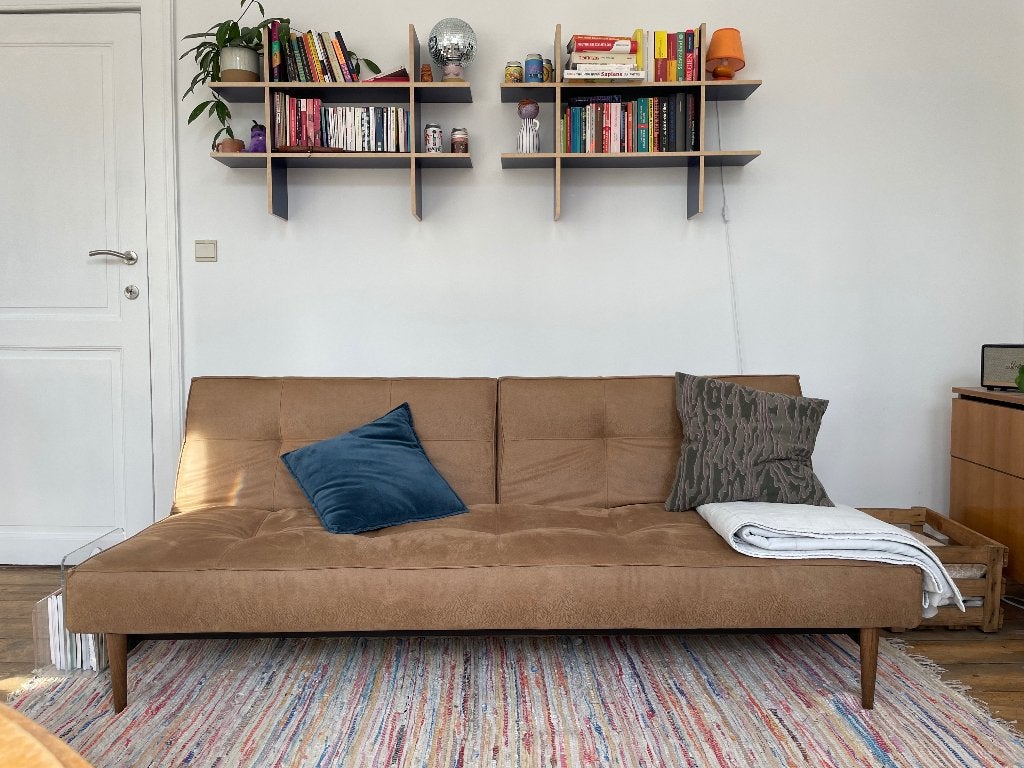 Canapé / couch / sofabed Innovation Living, Trois personnes, 100 à 125 cm, 200 à 250 cm, Clic clac canapé / Slaapbank splitback