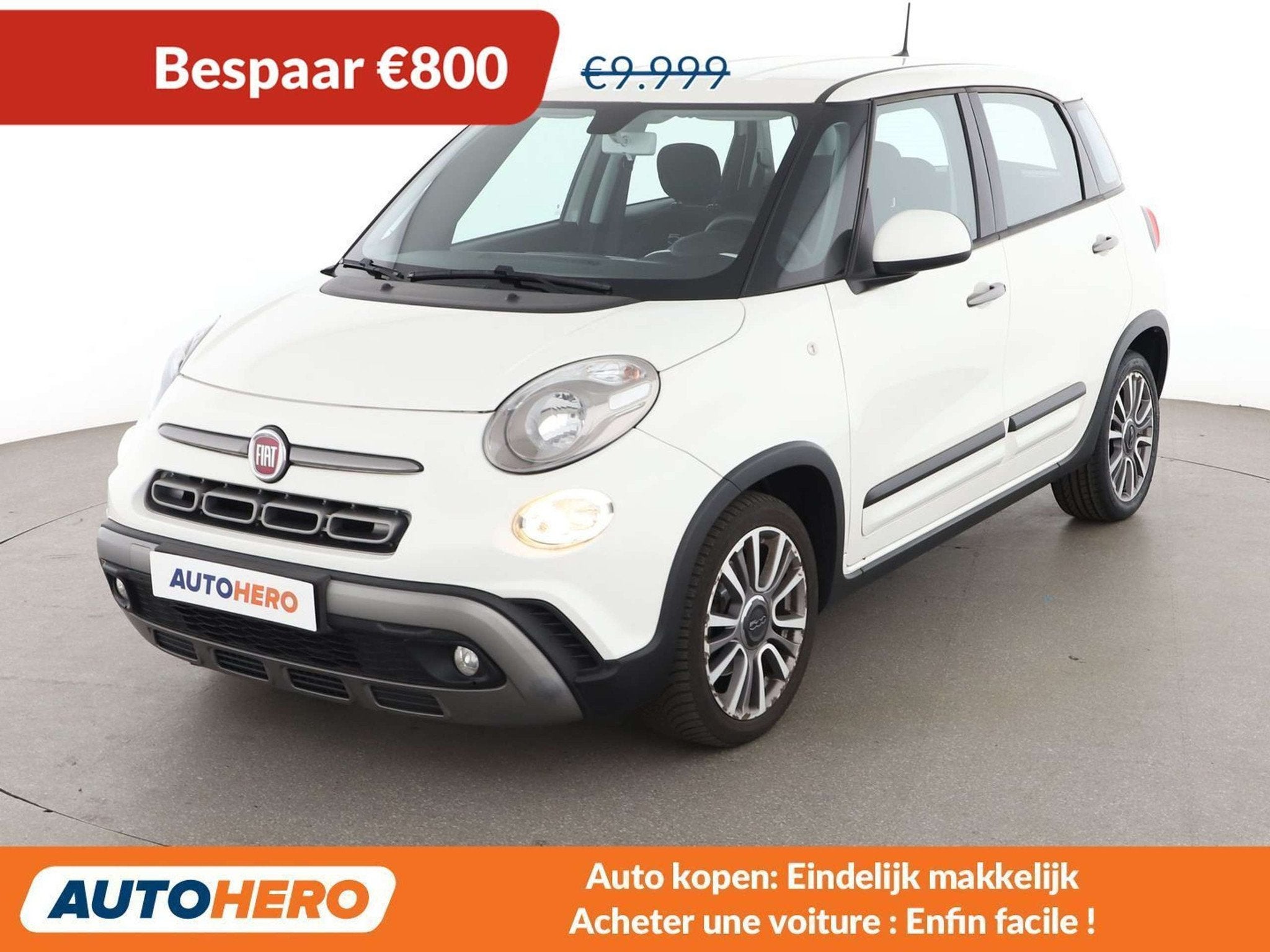Fiat 500L 1.4 Cross (bj 2018), Auto's, Fiat, Voorwielaandrijving, 1330 kg, Gebruikt, 95 pk