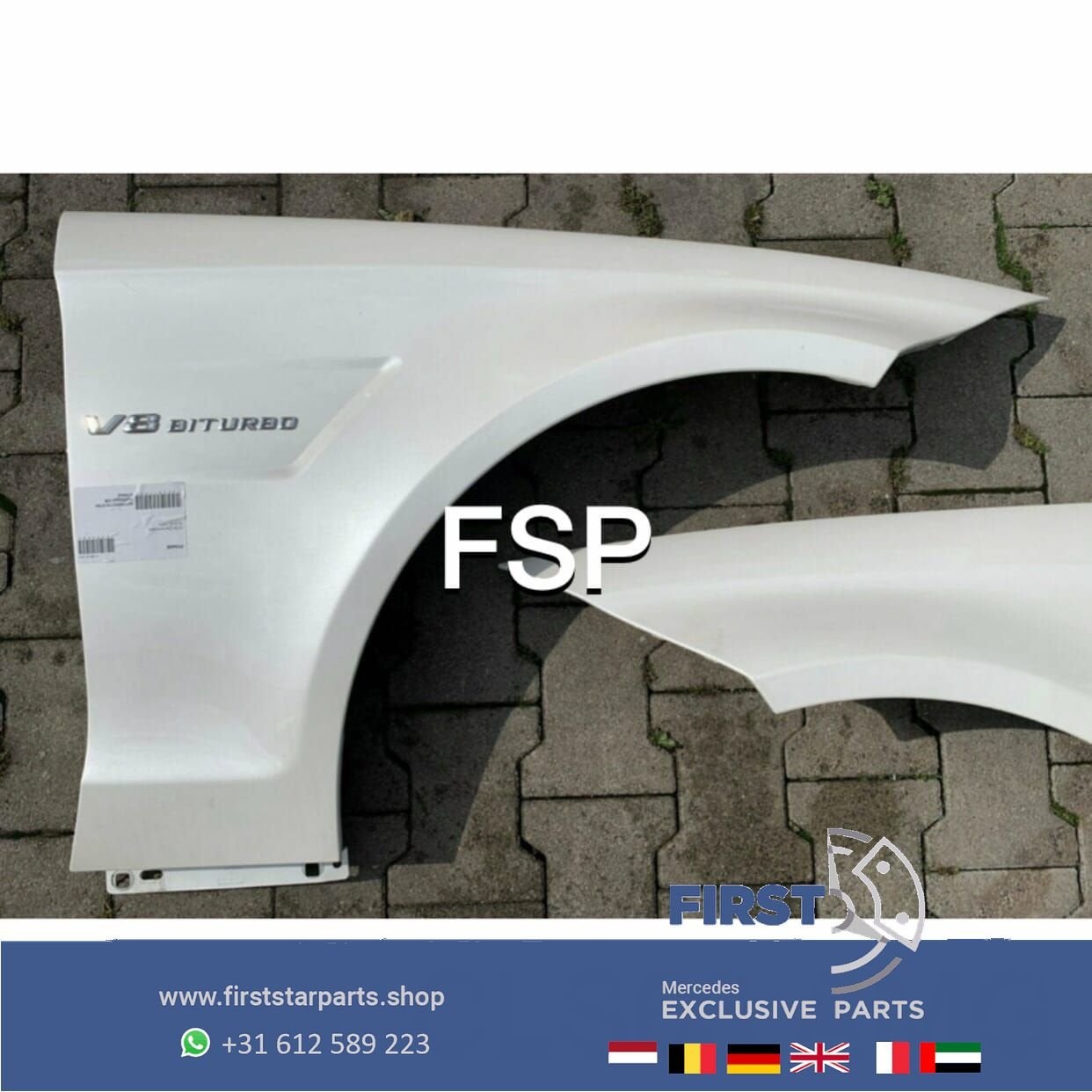 W218 A2188800518 A2188800718 CLS 63 AMG ZIJSCHERM LINKS CLS6, Gebruikt, -, Links, Ophalen of Verzenden