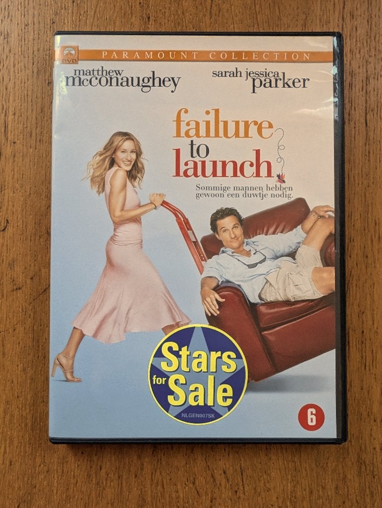 Failure to Launch (DVD), CD & DVD, DVD | Comédie, À partir de 6 ans, Comédie romantique, Enlèvement ou Envoi, Anglais