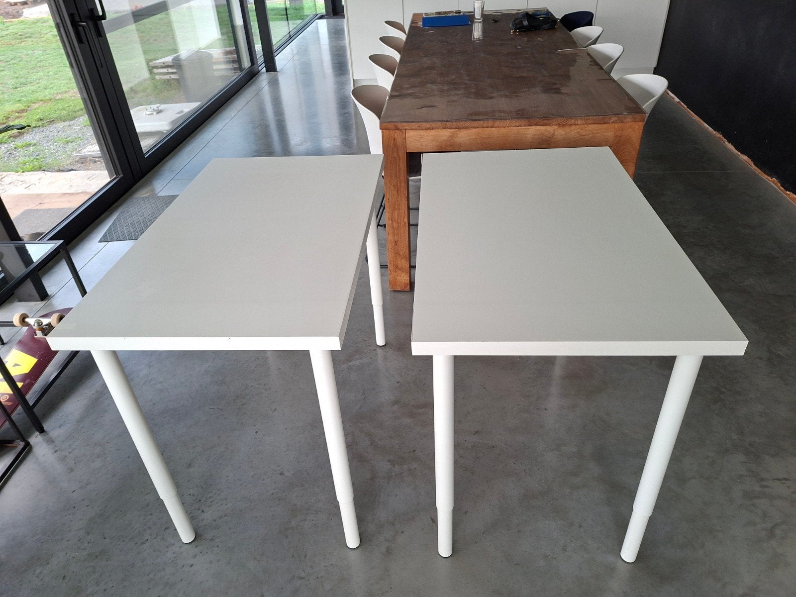 Ikea bureautje 100x60 met verstelbare poten, Enlèvement