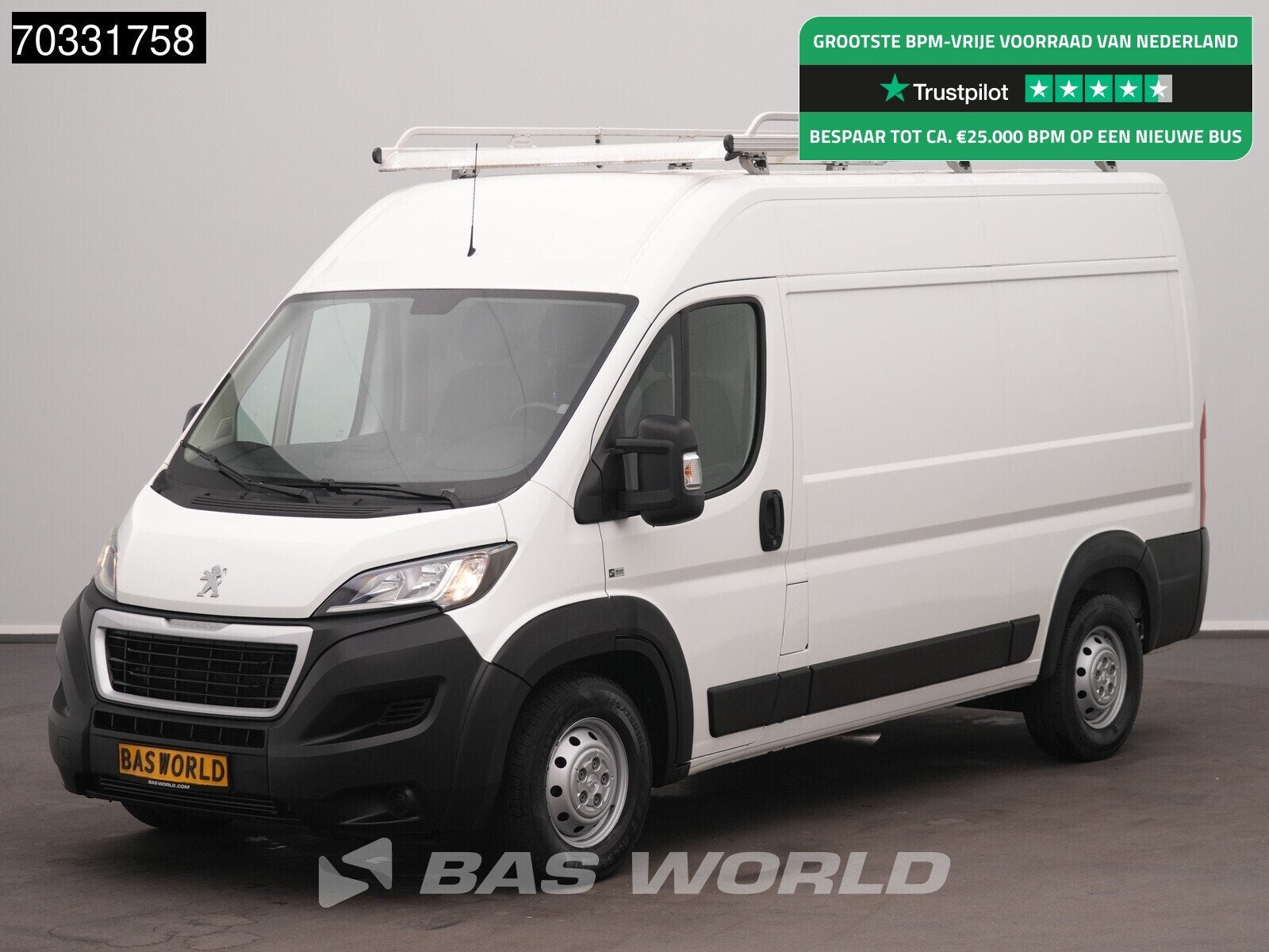 Peugeot Boxer 140PK L2H2 Imperiaal Airco Cruise Camera Trekh, Achat, Euro 6, Entreprise, 3 places