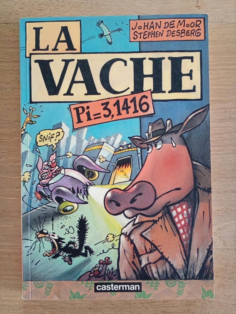 La vache Pi=3,1416 Demoor Desberg EO TBE, Une BD, Utilisé, Desberg., Enlèvement ou Envoi