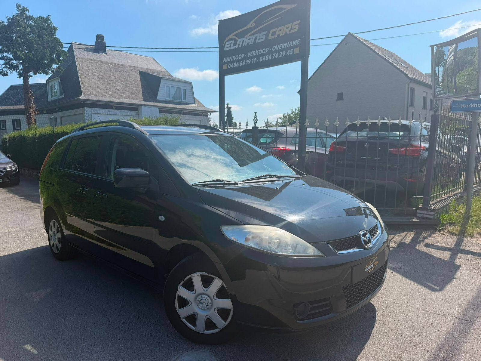Mazda 5 - 7 plaatsen - Airco - trekhaak, Auto's, Mazda, 7 zetels, Handgeschakeld, 5 deurs, Particulier