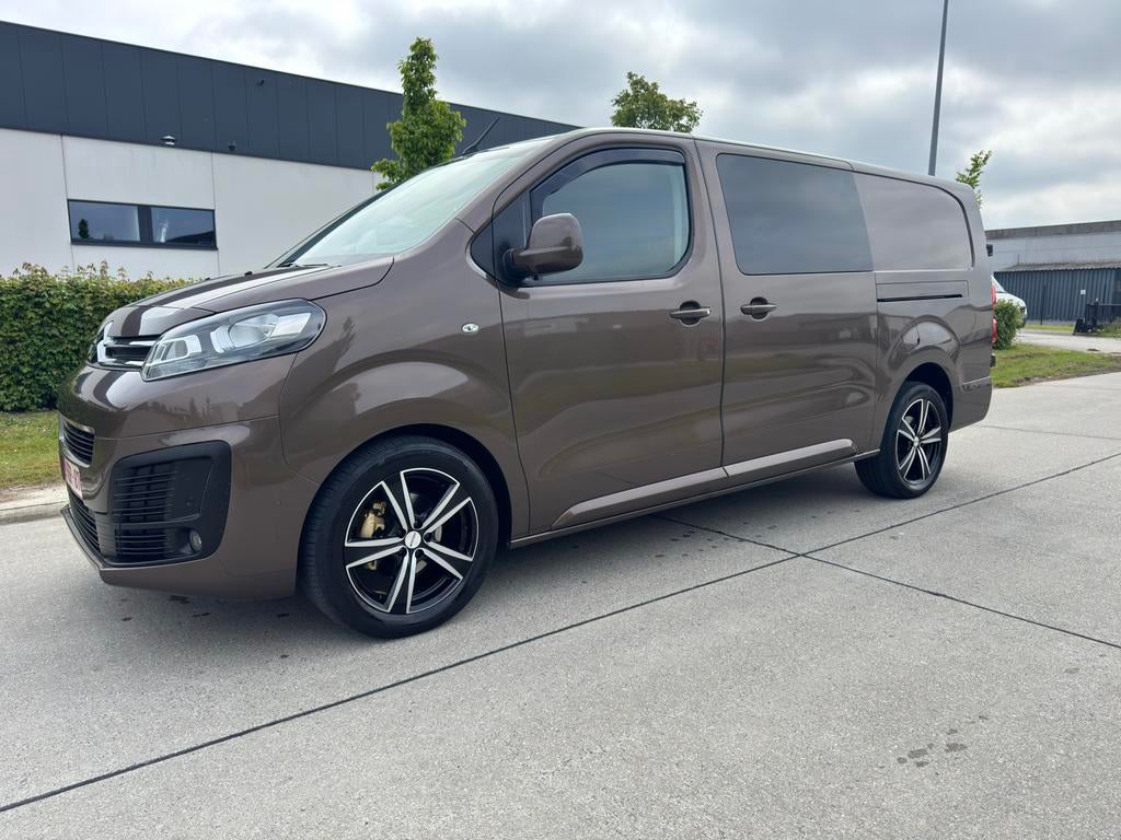 Citroen Jumpy dubbele cabine 2.0 120pk trekhaak, Voorwielaandrijving, Stof, Bedrijf, 5 deurs