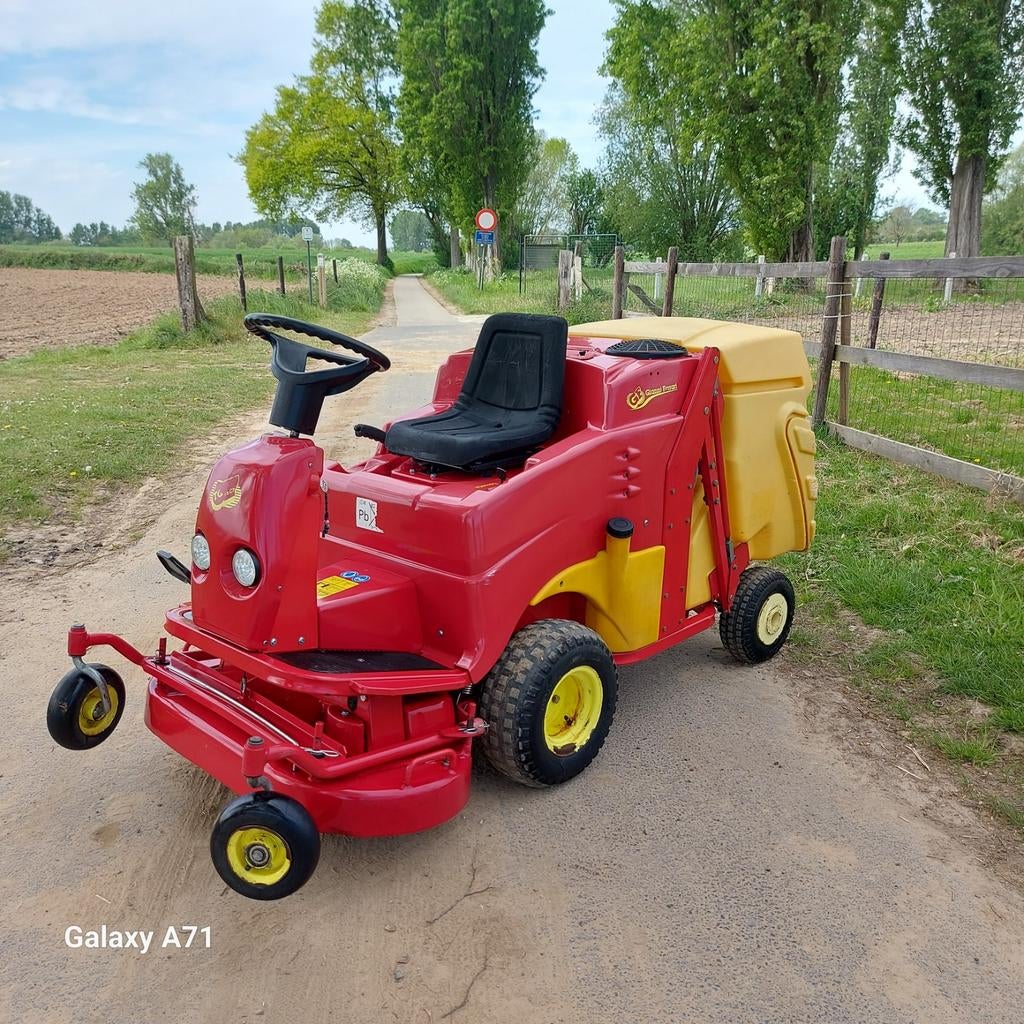 Professionele gianni Ferrari zitmaaier hydro! TOPPER!, Jardin & Terrasse, Tondeuses autoportées, Bac de ramassage, Enlèvement