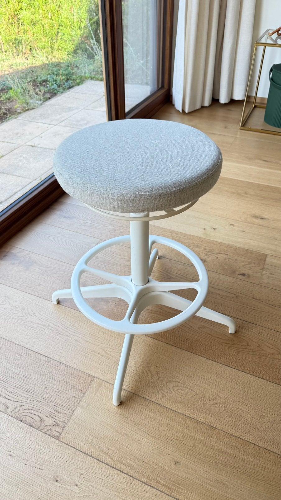 Tabouret, Maison & Meubles, Enlèvement, Réglable en hauteur, Utilisé, Fer