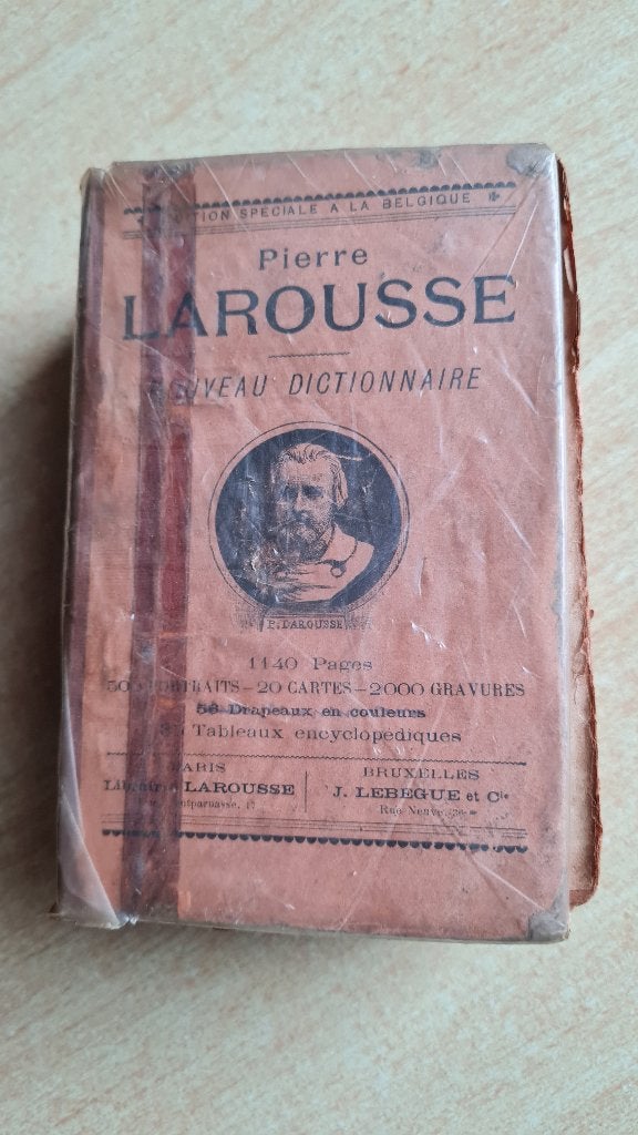 Dictionnaire Pierre Larousse uit 1915, Frans, Ophalen of Verzenden, Pierre Larousse, Gelezen