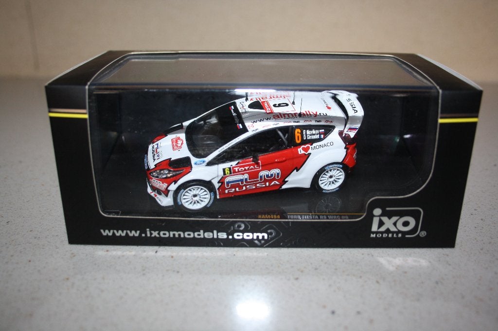 1:43 ixo ford fiestaRS WRC #6 E.Novikov monte carlo 2012., Enlèvement ou Envoi, Neuf, Voiture