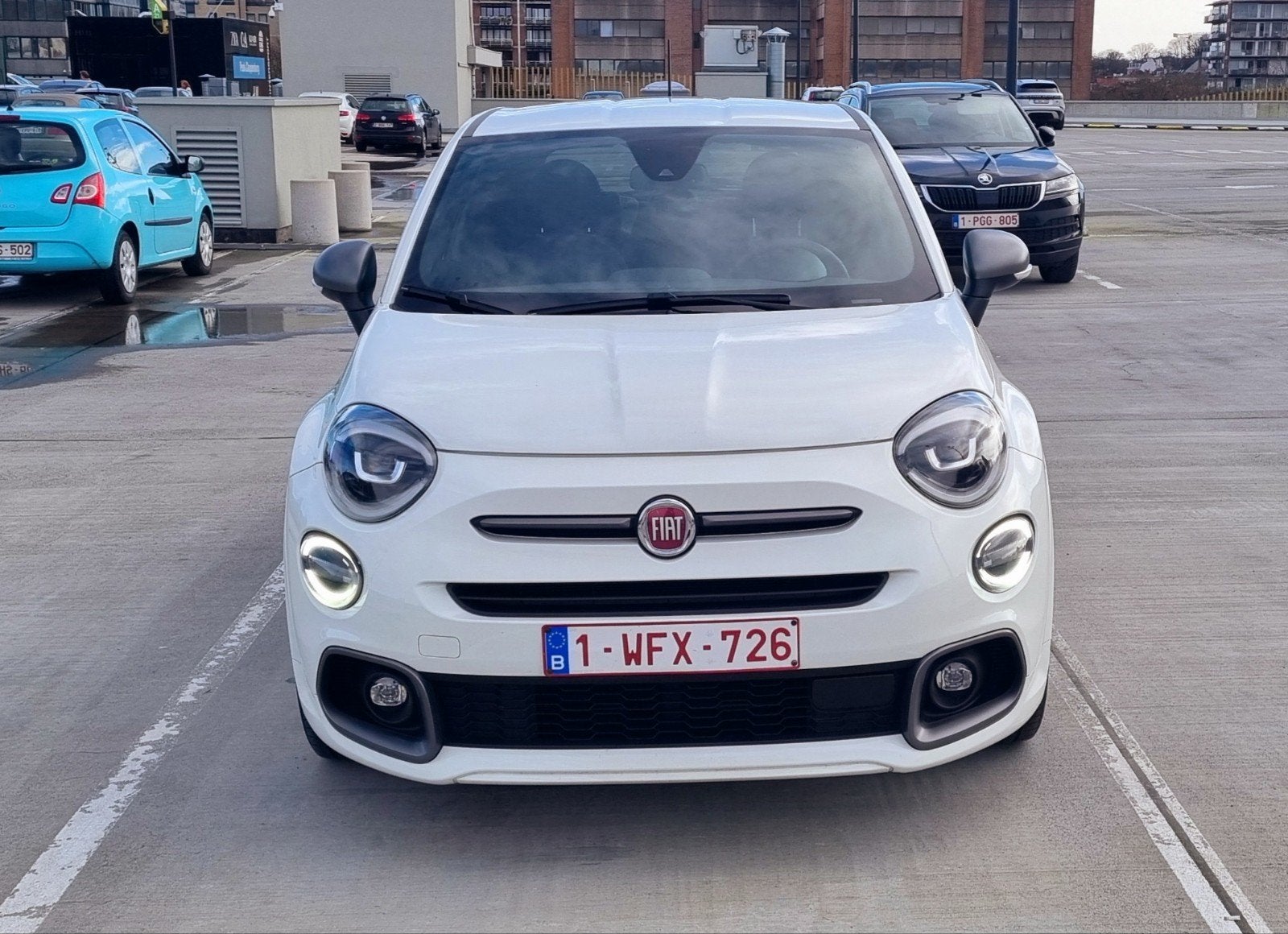 Fiat 500X 1.0 Firefly Turbo T3 120ch sport blanche essence, Autos, Achat, Boîte manuelle, 500X, Noir