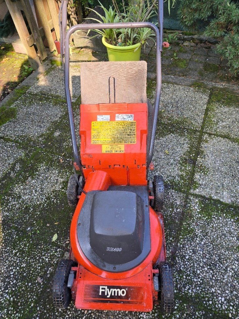 Tondeuse  électrique gazon de marque FYMO, Jardin & Terrasse, Enlèvement, Démarrage électrique