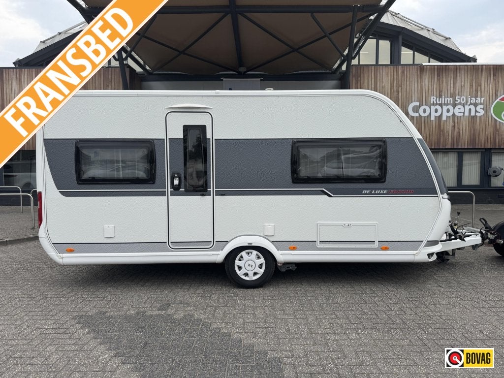Hobby De Luxe Edition 460 UFE 2019 Mover,Tent,Luifel!, Rondzit, 4 tot 5 meter, Tot en met 4, Schokbreker