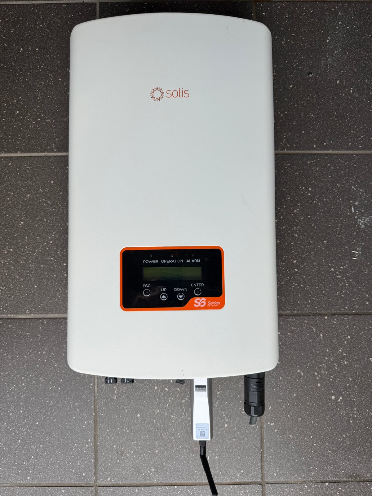 Solis S6-GR1P5K – 5 kW omvormer voor zonnepanelen, Doe-het-zelf en Bouw, Ophalen, Gebruikt