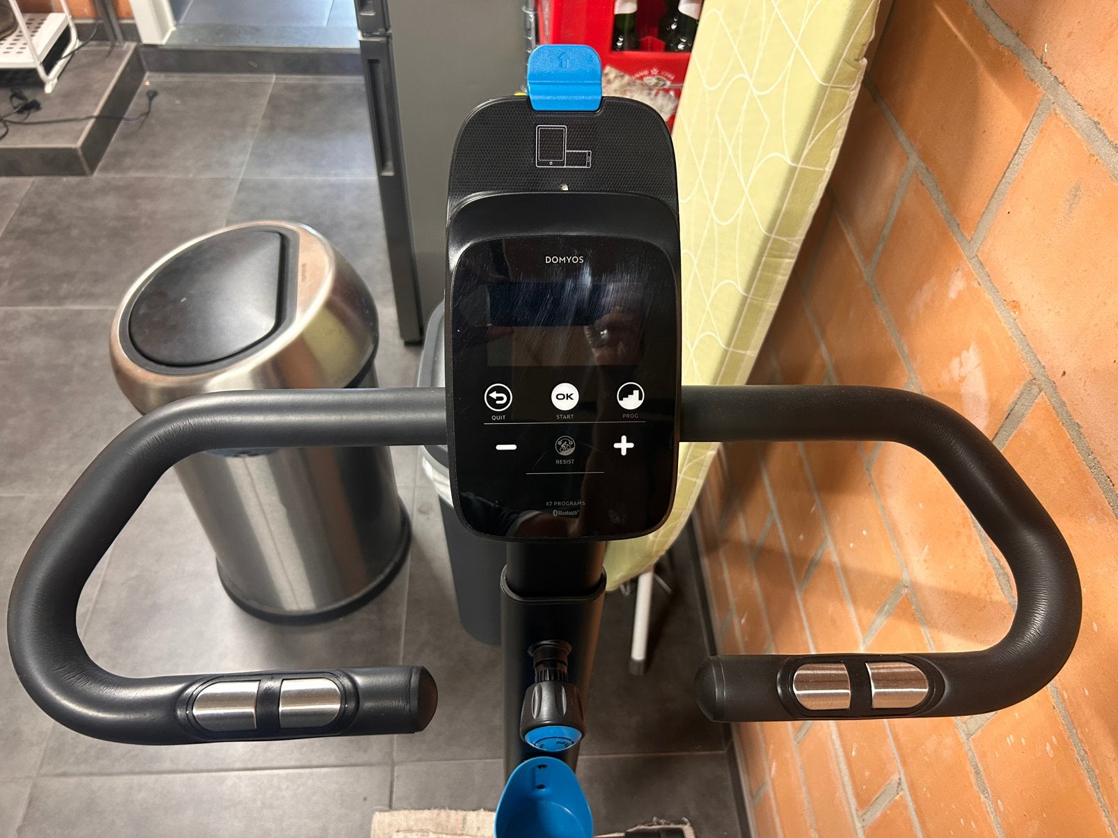 Home trainer Domyos 500, Enlèvement, Comme neuf, Jambes, Vélo d'appartement