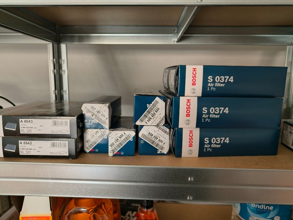 Filterpakket Bosch voor BMW 318d (F31), Ophalen