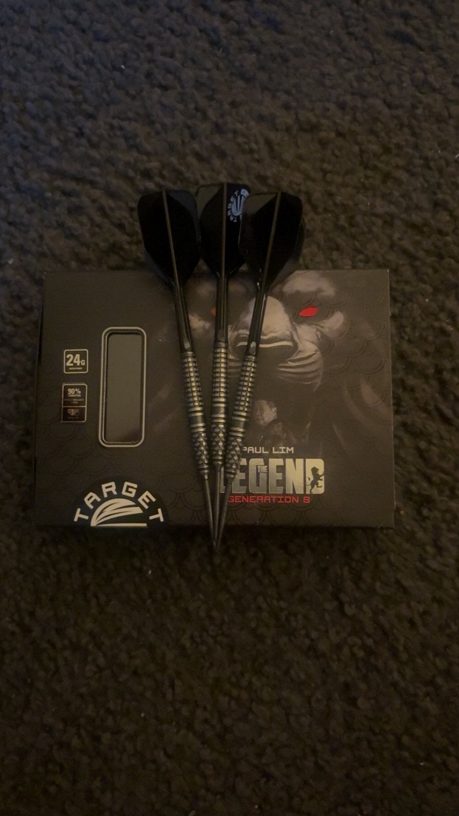 Paul lim darts, Ophalen, Zo goed als nieuw, Pijlen