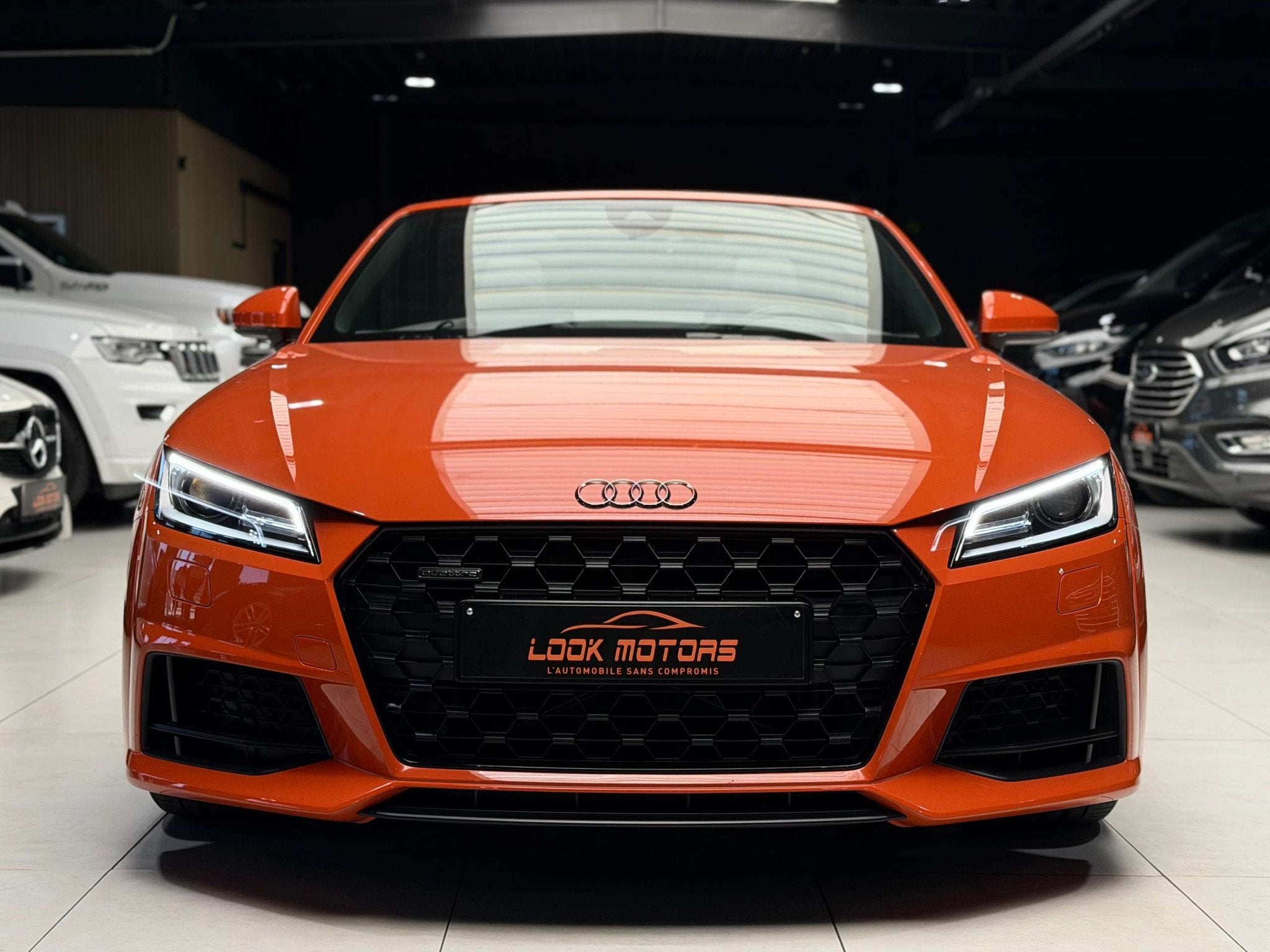 Audi TT Cabrio 45 TFSI S line S tronic QUATTRO 245CV KEYLESS, Autos, Cuir, Euro 6, Entreprise, Cabriolet