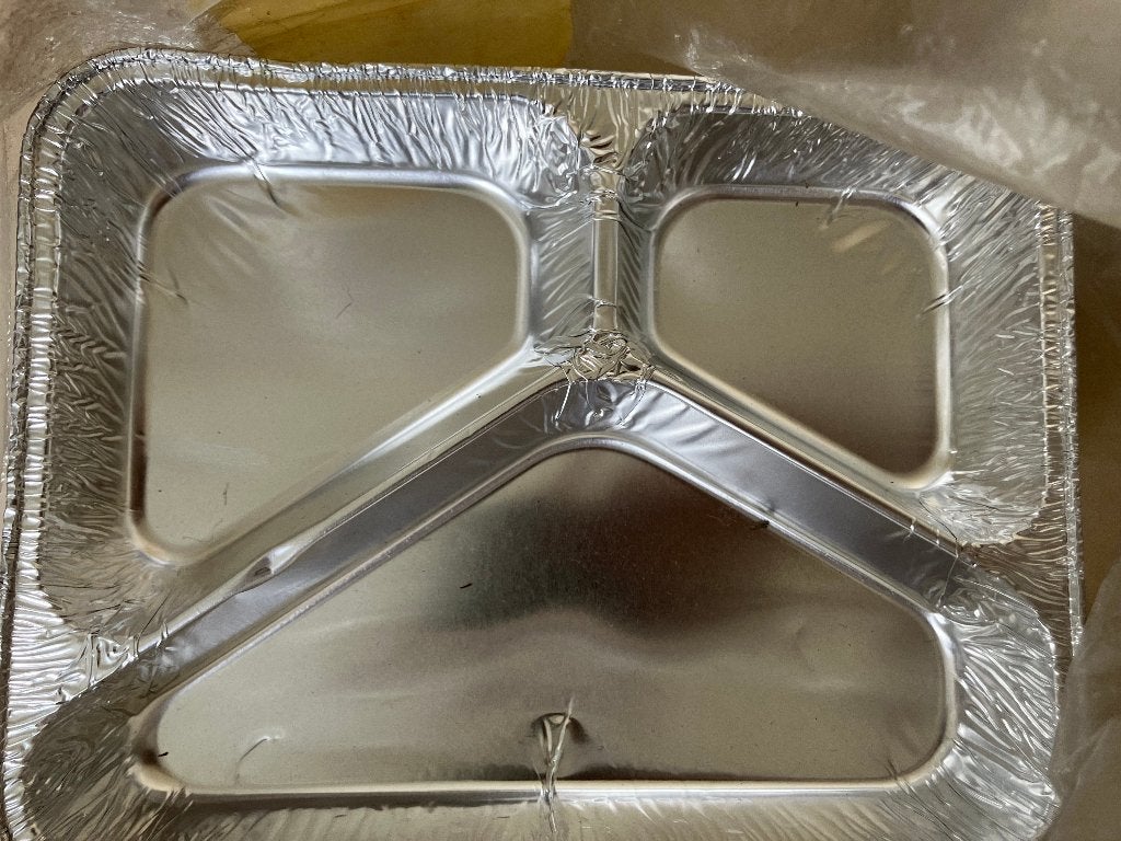 plateau alimentaire 3 compartiments, récipients  jetables, Caravanes & Camping, Enlèvement ou Envoi