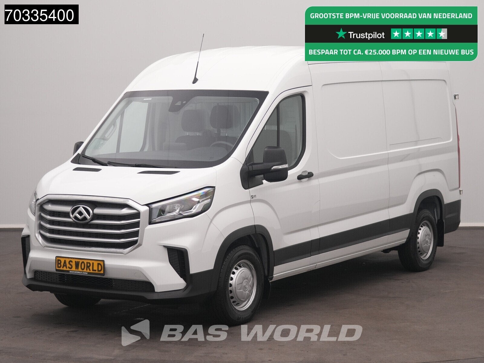 Maxus Deliver 9 Nieuw / New 147PK LED Airco Cruise Parkeerse, Stof, Euro 6, 4 cilinders, Maxus