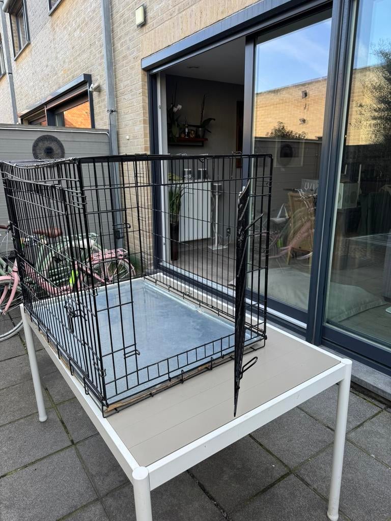 Hondenbench, Dieren en Toebehoren, Ophalen, Zo goed als nieuw