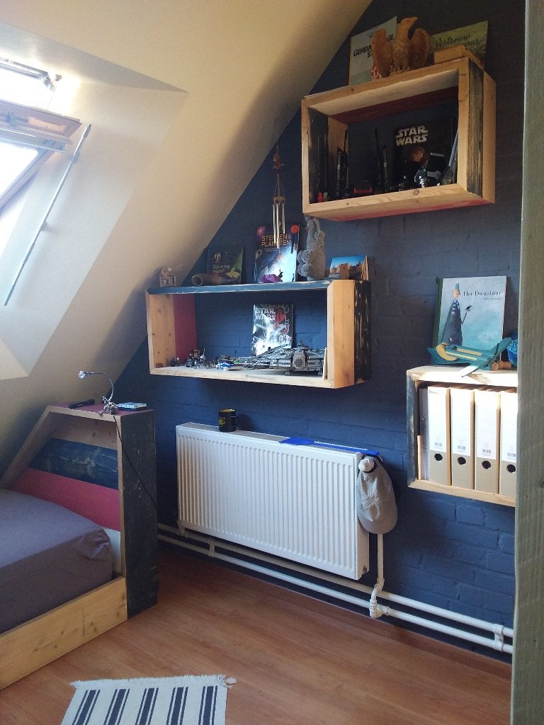 Slaapkamer meubels, Ophalen, Zo goed als nieuw, Eenpersoons, Modern