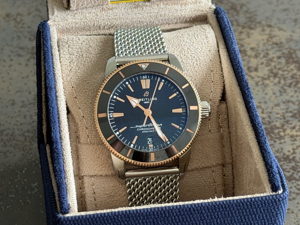 BREITLING SUPEROCEAN HERITAGE B20 AUTOMATIC 44MM, Montre-bracelet, Breitling, Comme neuf, Enlèvement