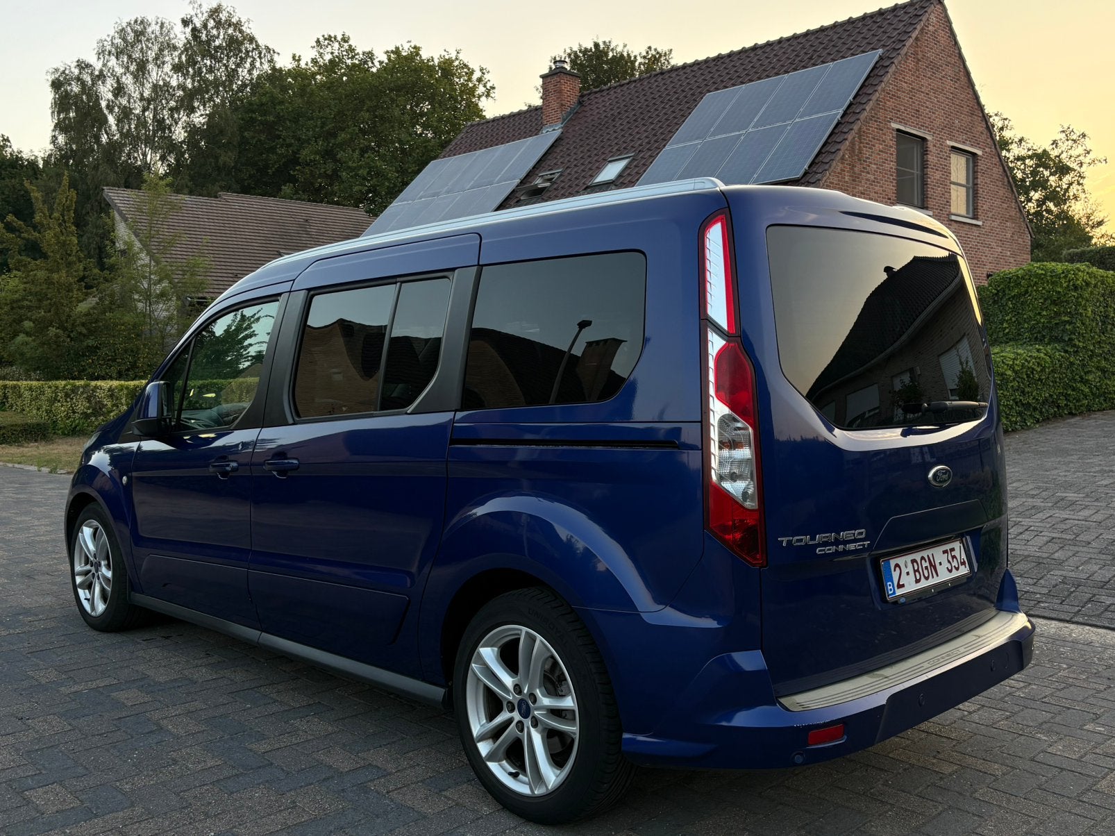 Ford Tourneo Connect - 7 plaatsen - Automaat - Euro 6b, Auto's, Automaat, Euro 6, Diesel, USB
