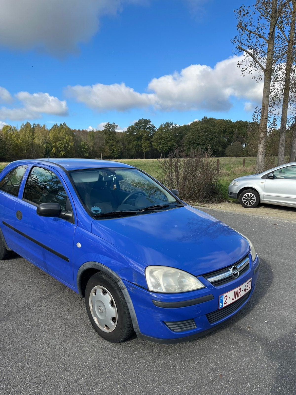 Opel Corsa C 2006, Auto's, Stof, Zwart, Blauw, 3 cilinders