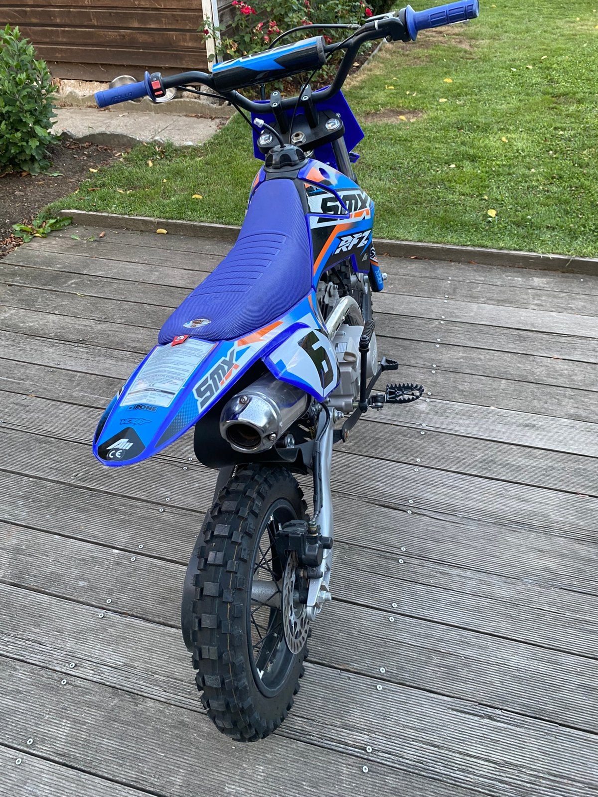 Semi-voiture SMX RFZ 125 cc, Vélos & Vélomoteurs, Enlèvement, Comme neuf, Dirt Bike