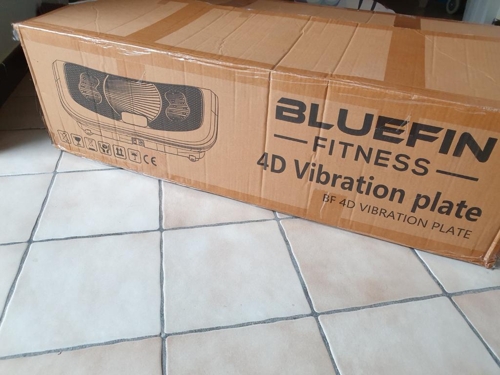 Bleu fin,fitness tril plaat, Ophalen