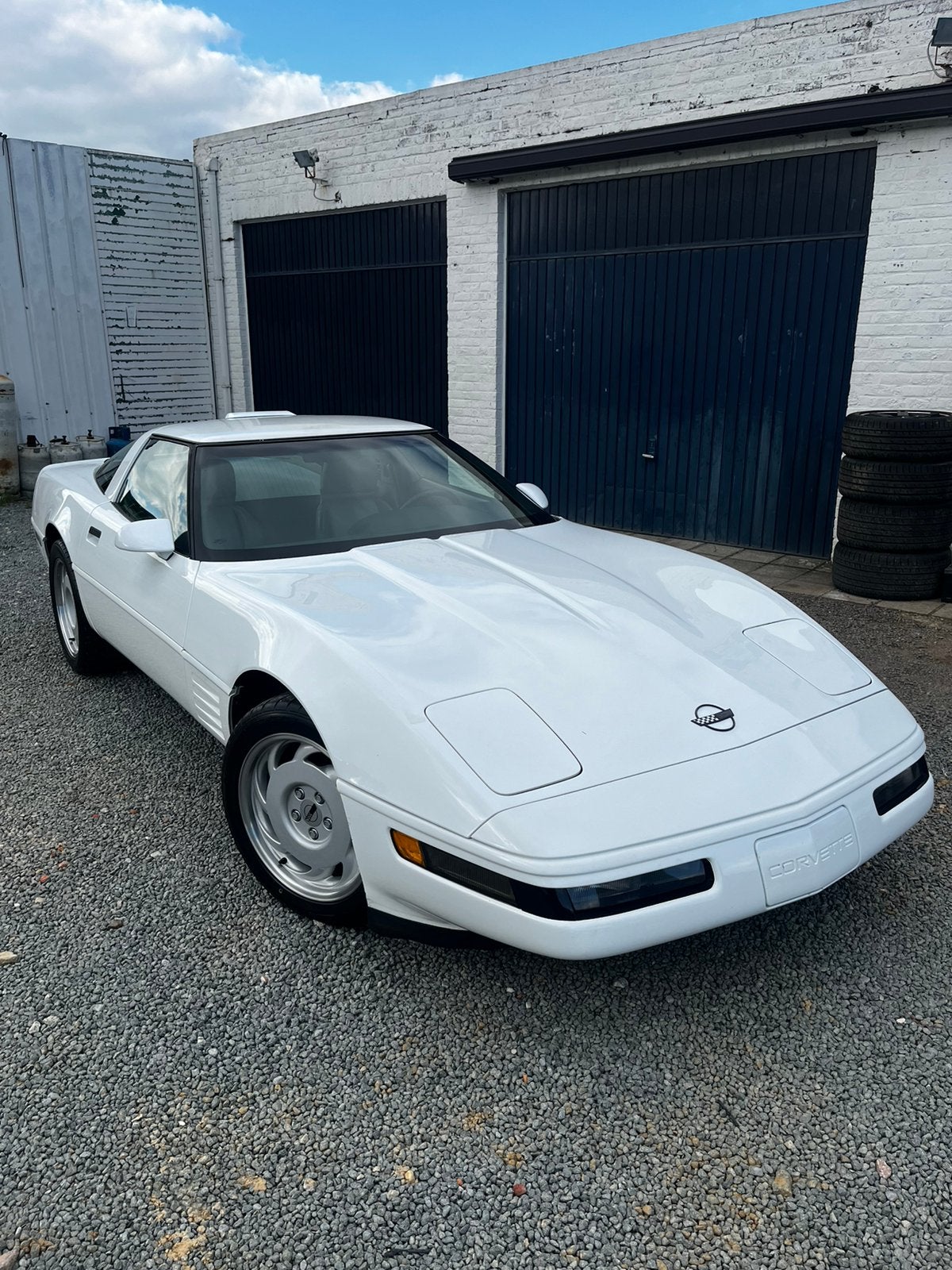Chevrolet Corvette c4 ZR1, Auto's, Chevrolet, Achterwielaandrijving, Wit, Leder, Bedrijf