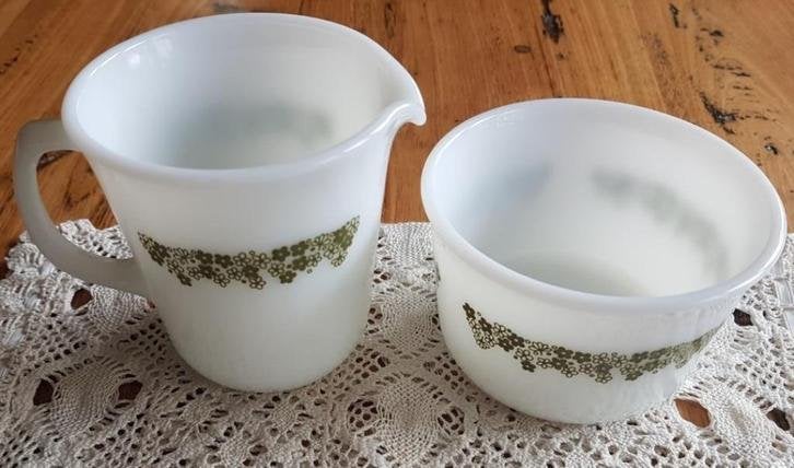 Diverse servies onderdelen Spring blossem, Corelle, U.S.A., Maison & Meubles, Cuisine | Vaisselle, -, Comme neuf, Autres types