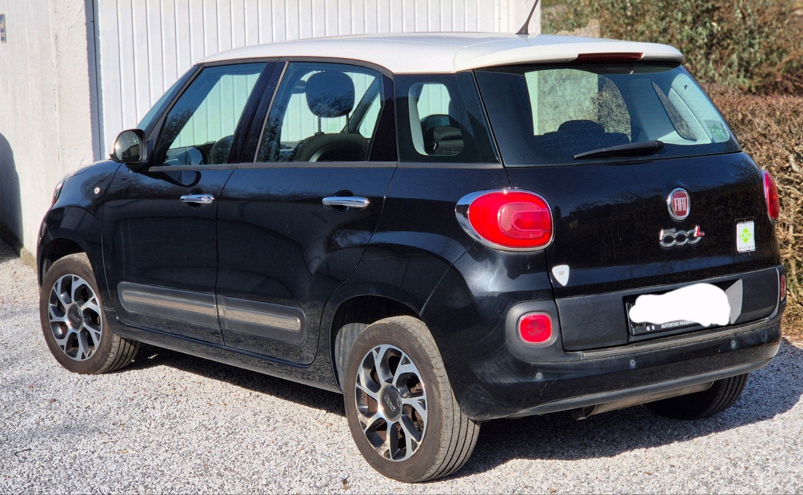 fiat 500L CNG BENZ 1prop clima 2017.180mkm 3200€, Cuir, Euro 6, Boîte manuelle, 5 portes