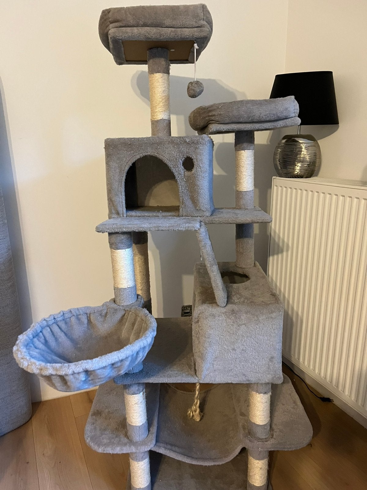 Grote krab slaap speel kattenpaal van Acaza, Ophalen, Gebruikt, Krabpaal