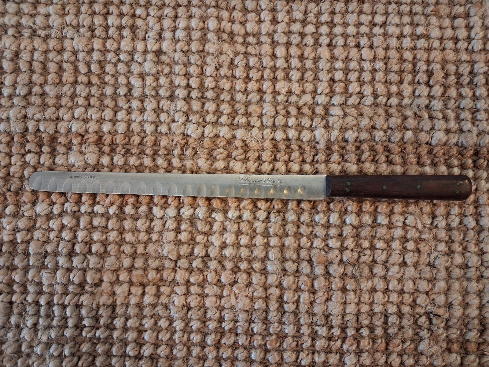 Vintage "The Granton Knife" Trancheermes, Huis en Inrichting, Ophalen of Verzenden