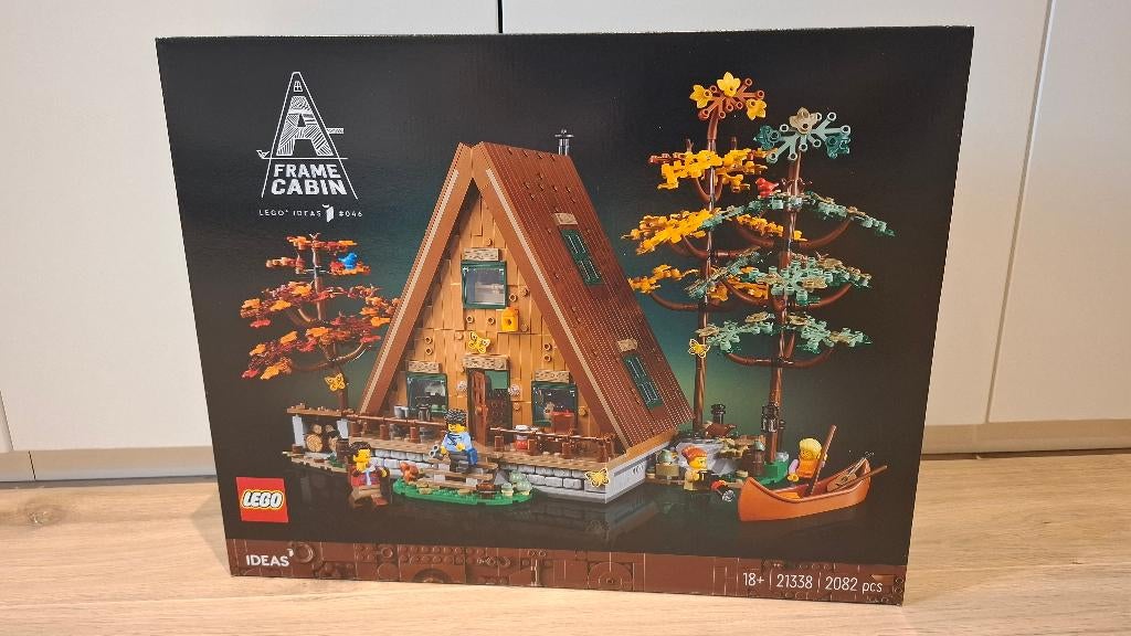 Lego Ideas 21338 A-Frame Cabin NIEUW, Ophalen of Verzenden, Nieuw, Complete set, Lego