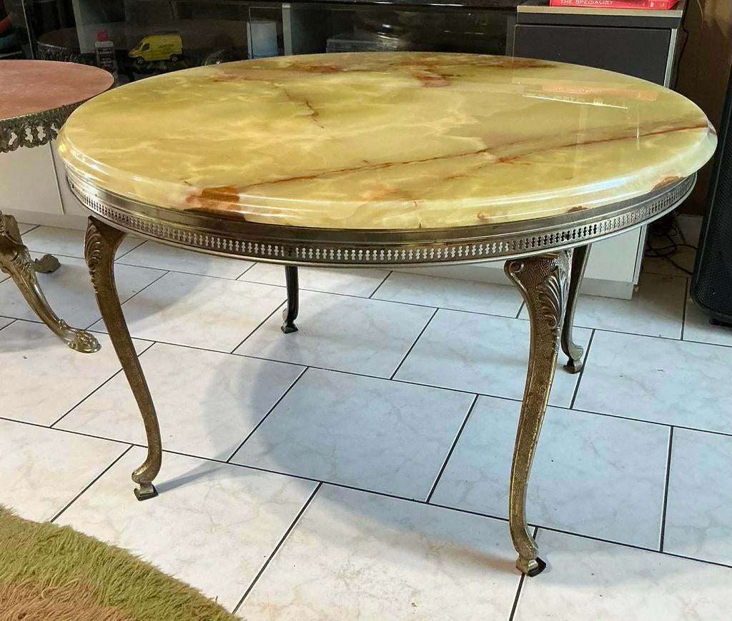 Salontafel marmer, Ophalen, Gebruikt