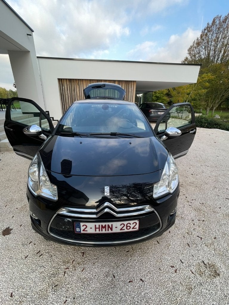 Citroën DS3 1.4 automaat, mooie staat, Euro 5,, Autos, Achat, Carnet d'entretien, Noir, Automatique