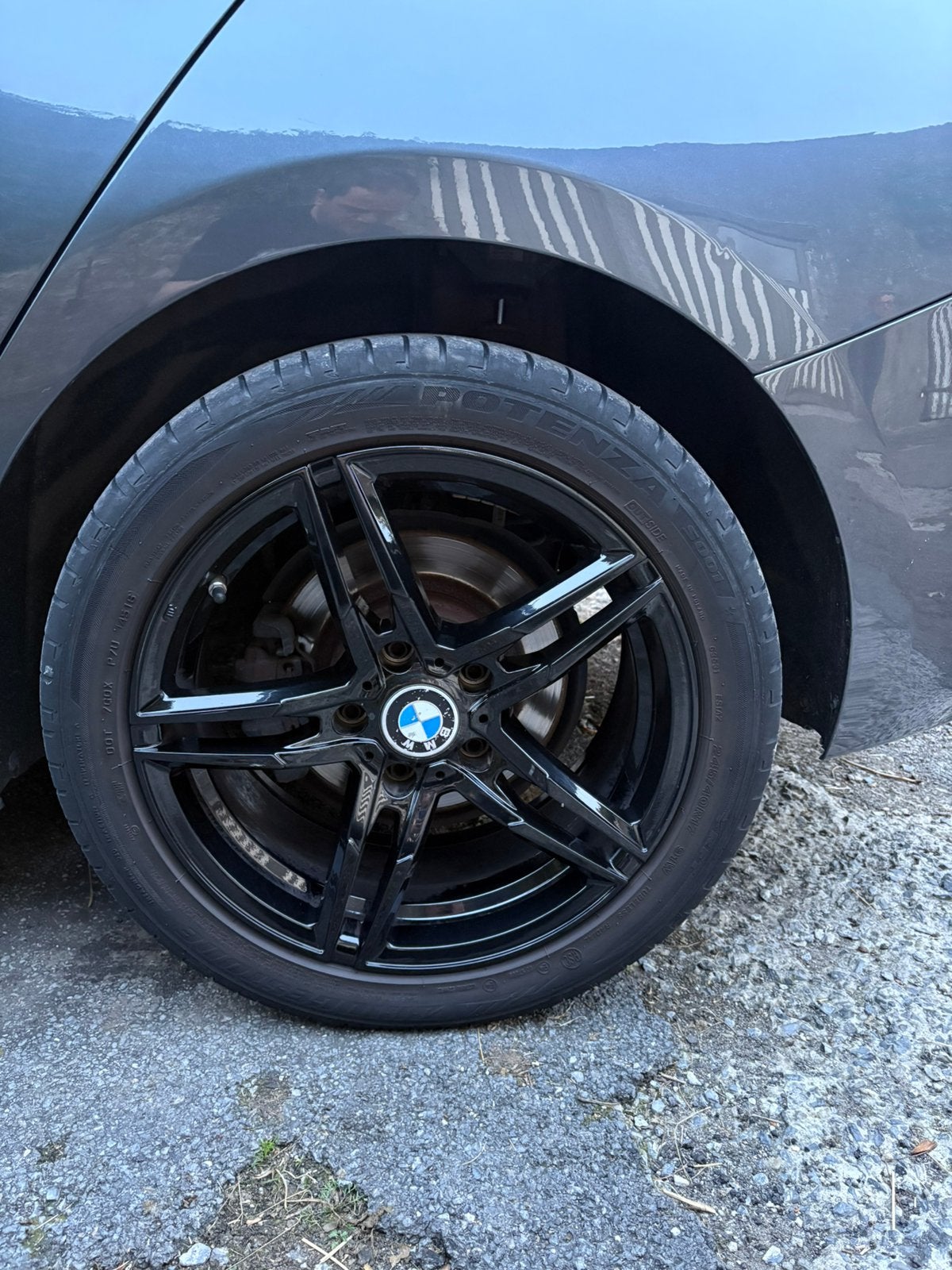 Kit jante alliage 17 pouces BMW M Sport Noir avec pneus, Auto-onderdelen, Ophalen, Banden en Velgen, 17 inch, Personenwagen