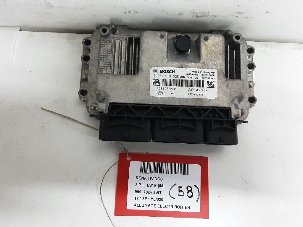 MODULE D ALLUMAGE Renault Twingo III (AH) (237105748R), Renault, Mevr. I. Hauben, Utilisé, Rue de l'Espoir 34 34
4030  GRIVEGNÉE, BE