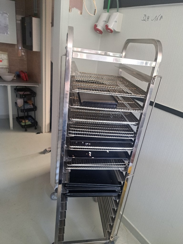 Regaalwagen 60/40, Ophalen, Gebruikt, Bakkerij en Slagerij