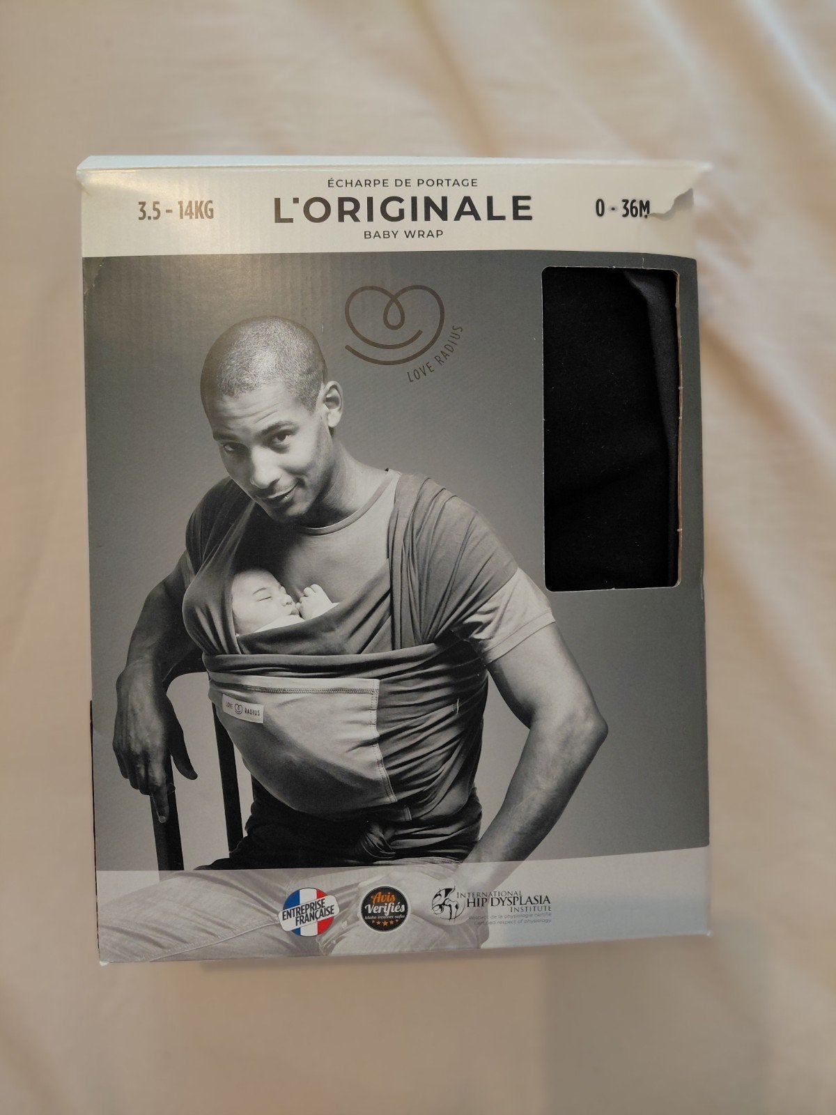 Écharpe de portage, Enlèvement