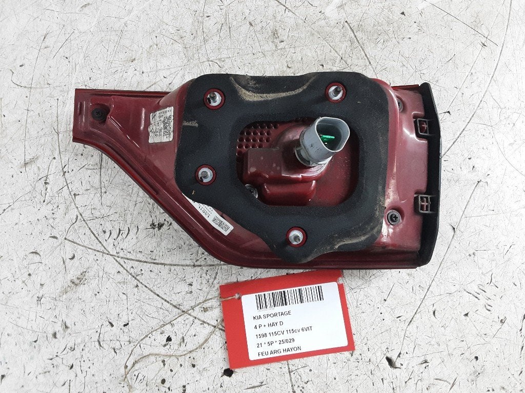 ACHTERLICHT LINKS ACHTERKLEP Kia Sportage (QL) (92405F1601), Info@kia.de, Theodor-Heuss-Allee 11
60486  Frankfurt am Main, DE