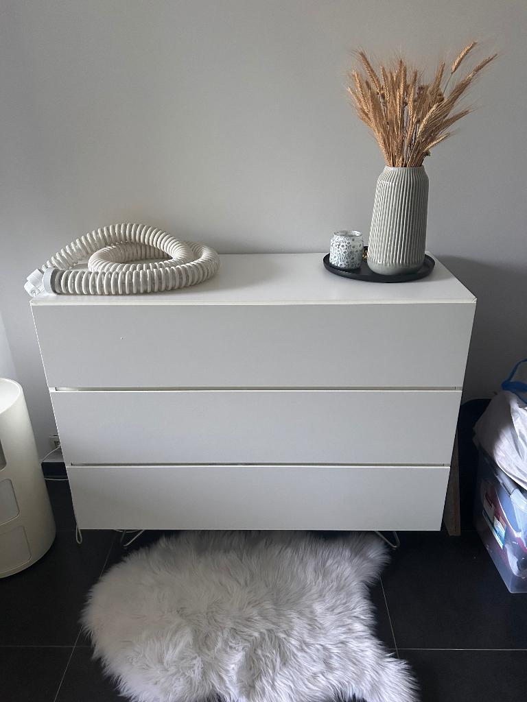 Commode boconcept, 3 ou 4 tiroirs, 25 à 50 cm, Moins de 100 cm, Moderne scandinave